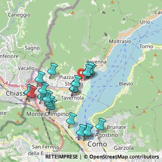 Mappa 22012 Cernobbio CO, Italia (2.0165)