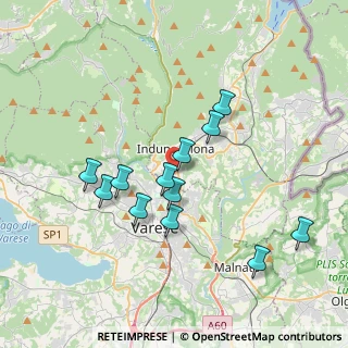 Mappa Via Patrioti, 21056 Induno Olona VA, Italia (3.37167)