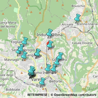 Mappa Via Patrioti, 21056 Induno Olona VA, Italia (2.314)