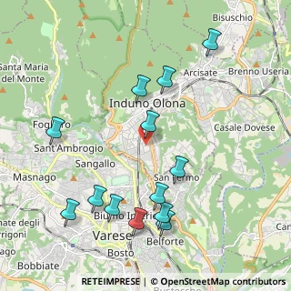 Mappa Via Patrioti, 21056 Induno Olona VA, Italia (2.20308)
