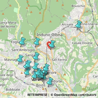 Mappa Via Patrioti, 21056 Induno Olona VA, Italia (2.5165)