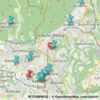 Mappa Via Patrioti, 21056 Induno Olona VA, Italia (2.74167)