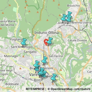 Mappa Via Patrioti, 21056 Induno Olona VA, Italia (2.53583)