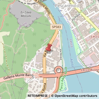 Mappa Via Manzoni,  7, 23855 Pescate, Lecco (Lombardia)