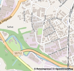 Mappa Via cesariano, 21056 Varese VA, Italia (0.16154)