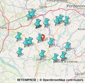 Mappa Via Cornarè, 31040 Mansuè TV, Italia (7.299)