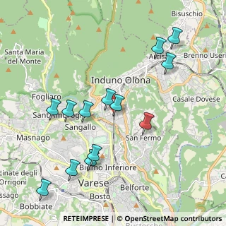 Mappa Via Giuseppe Verdi, 21056 Induno Olona VA, Italia (2.12)