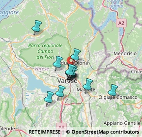 Mappa Via Giuseppe Verdi, 21056 Induno Olona VA, Italia (5.07462)