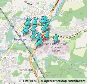 Mappa Via Milano, 21023 Besozzo VA, Italia (0.297)