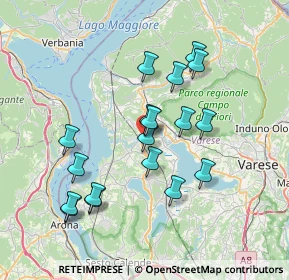 Mappa Via Milano, 21023 Besozzo VA, Italia (6.77722)