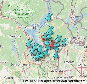 Mappa Via Milano, 21023 Besozzo VA, Italia (10.0085)