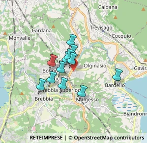Mappa Via Milano, 21023 Besozzo VA, Italia (1.1625)