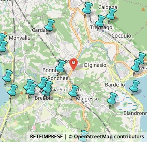 Mappa Via Milano, 21023 Besozzo VA, Italia (2.845)