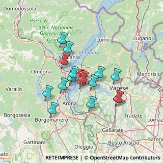 Mappa Località Bozza, 21020 Brebbia VA, Italia (10.99125)