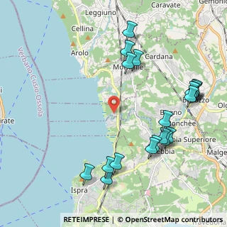 Mappa Località Bozza, 21020 Brebbia VA, Italia (2.4465)