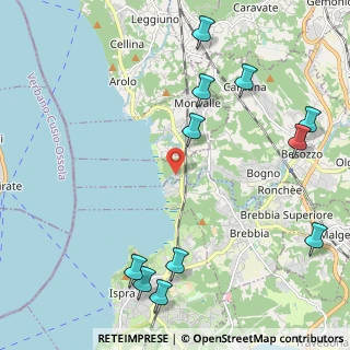 Mappa Località Bozza, 21020 Brebbia VA, Italia (2.74182)