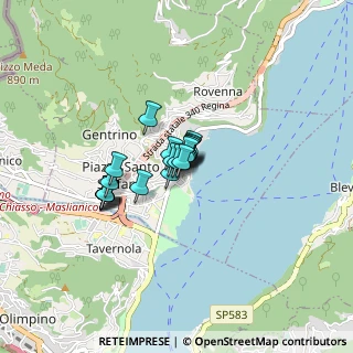 Mappa Via Luigi Dell'Orto, 22012 Cernobbio CO, Italia (0.459)