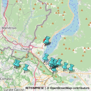 Mappa Via Luigi Dell'Orto, 22012 Cernobbio CO, Italia (4.63733)