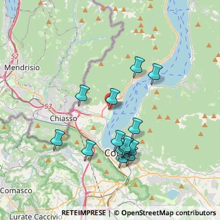 Mappa Via Regina, 22012 Cernobbio CO, Italia (3.59714)