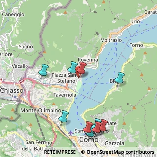 Mappa Via Luigi Dell'Orto, 22012 Cernobbio CO, Italia (2.46091)