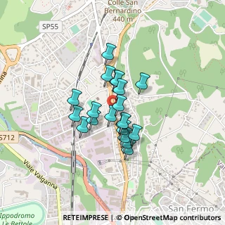 Mappa Via Bruno Jamoretti, 21056 Induno Olona VA, Italia (0.2855)
