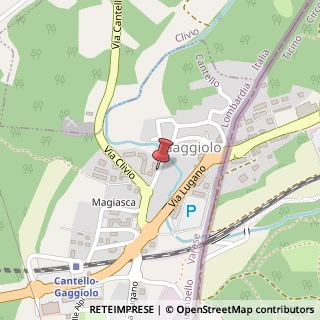 Mappa Via Monte Generoso, 9, 21050 Gaggiolo VA, Italia, 21050 Cantello, Varese (Lombardia)