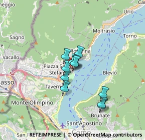 Mappa Piazza Castello, 22012 Cernobbio CO, Italia (1.08636)