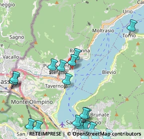 Mappa Via Giuseppe Garibaldi, 22012 Cernobbio CO, Italia (2.908)