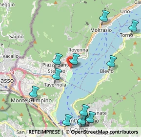Mappa Piazza Castello, 22012 Cernobbio CO, Italia (2.55231)