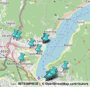 Mappa Piazza Castello, 22012 Cernobbio CO, Italia (2.261)