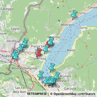 Mappa Via Giuseppe Garibaldi, 22012 Cernobbio CO, Italia (2.42)