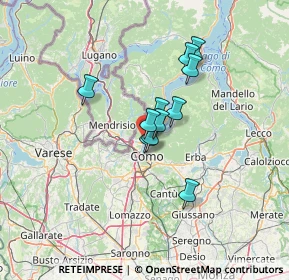 Mappa Via Giuseppe Garibaldi, 22012 Cernobbio CO, Italia (8.92364)