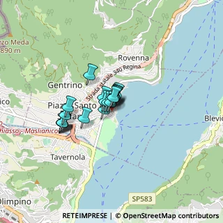 Mappa Via Giuseppe Garibaldi, 22012 Cernobbio CO, Italia (0.5)