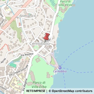 Mappa Via Regina, 55, 22012 Cernobbio, Como (Lombardia)