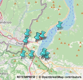 Mappa Piazza Castello, 22012 Cernobbio CO, Italia (2.91364)