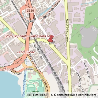 Mappa Corso Carlo Alberto, 114, 23900 Lecco, Lecco (Lombardia)
