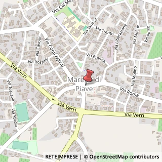 Mappa Piazza Municipio, 10, 31010 Mareno di Piave, Treviso (Veneto)