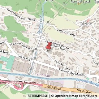 Mappa Via N. Sauro, 16, 22012 Cernobbio, Como (Lombardia)