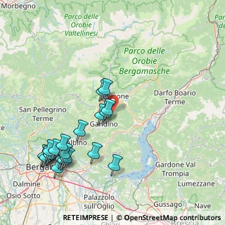 Mappa Unnamed Rd, 24024 Gandino BG, Italia (18.5275)