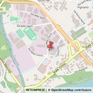 Mappa Via della Ciocca, 9, 21026 Gavirate, Varese (Lombardia)