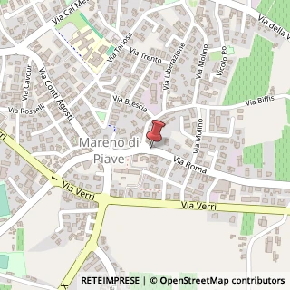 Mappa Via Roma,  7, 31010 Mareno di Piave, Treviso (Veneto)