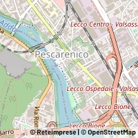 Mapa Lecco