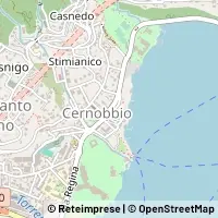 Kaart Cernobbio