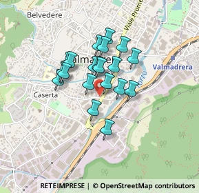 Mappa Via XXV Aprile, 23868 Valmadrera LC, Italia (0.3055)