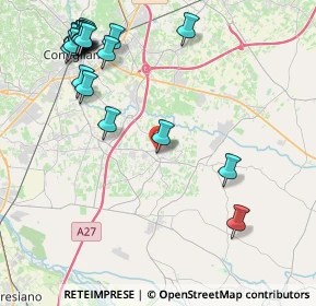 Mappa Via Tariosa, 31010 Mareno di Piave TV, Italia (5.236)