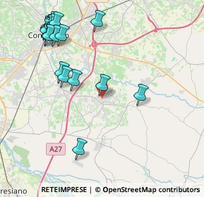 Mappa Via Tariosa, 31010 Mareno di Piave TV, Italia (4.999)