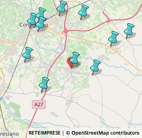 Mappa Via Tariosa, 31010 Mareno di Piave TV, Italia (4.76)