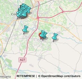 Mappa Via Tariosa, 31010 Mareno di Piave TV, Italia (4.964)