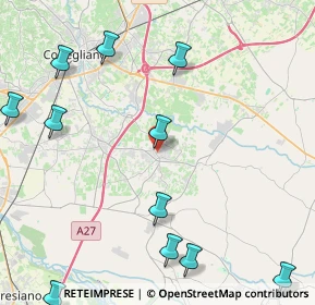 Mappa Via Tariosa, 31010 Mareno di Piave TV, Italia (5.66818)