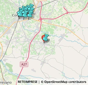Mappa Via Tariosa, 31010 Mareno di Piave TV, Italia (5.2575)